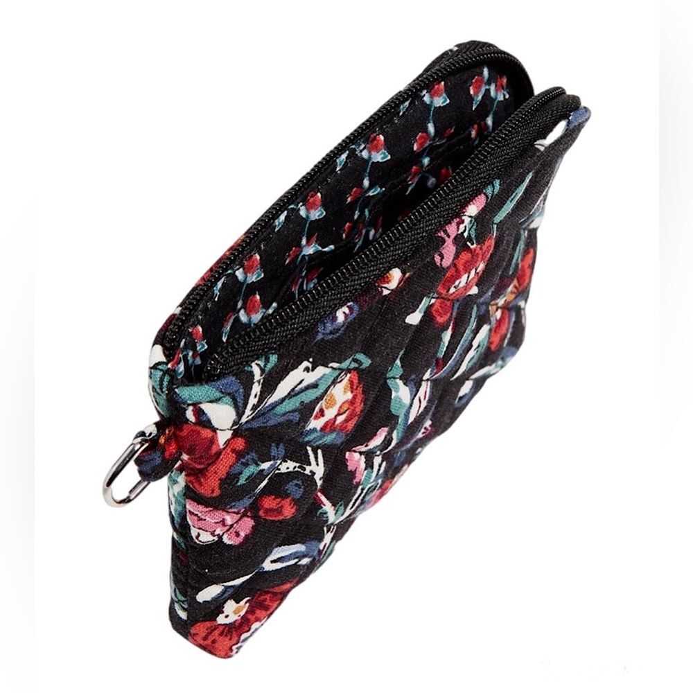 Vera Bradley Coin Purse in Perrineals Noir - Picture 2 of 2